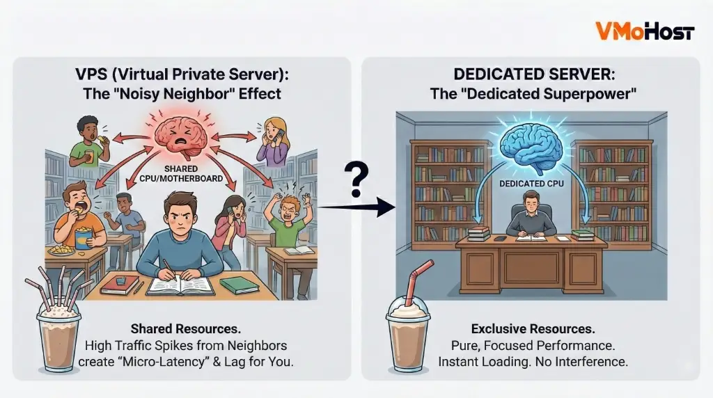 Noisy Neighbor Effect vs Dedicated Silence